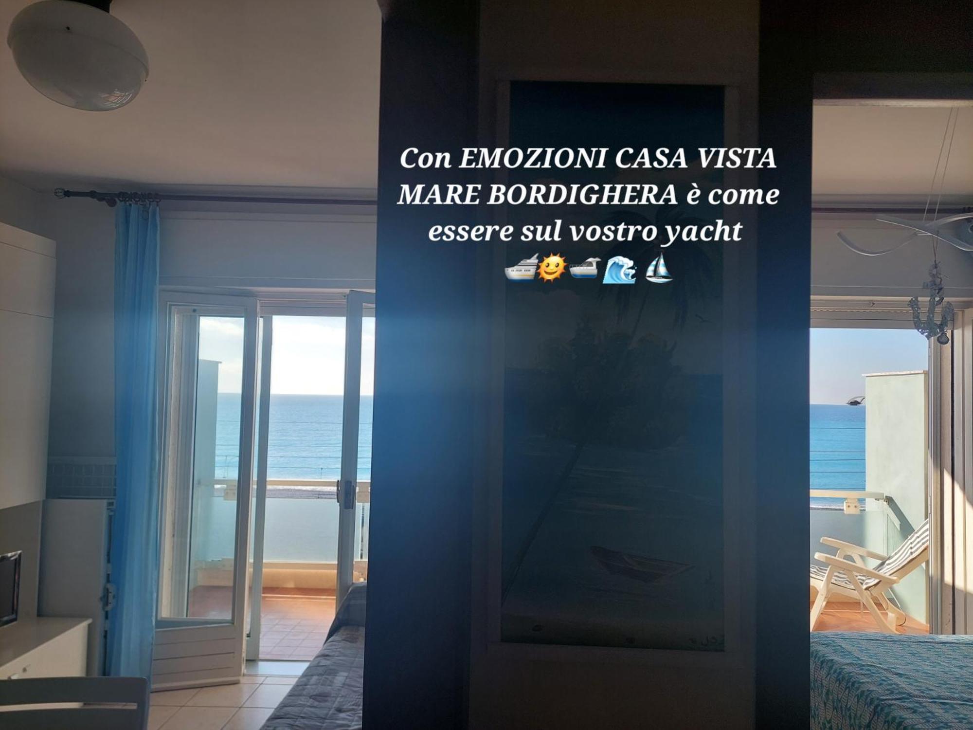 Emozioni Casa Vista Mare Bordighera Exterior foto